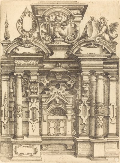 Puerta triunfal de Wendel Dietterlin