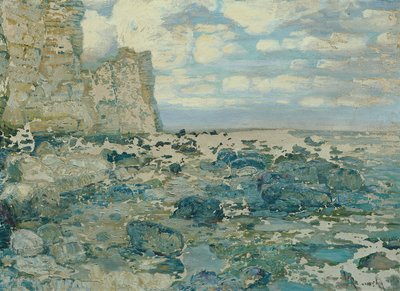 en la playa del mar de Wenzel Radimský