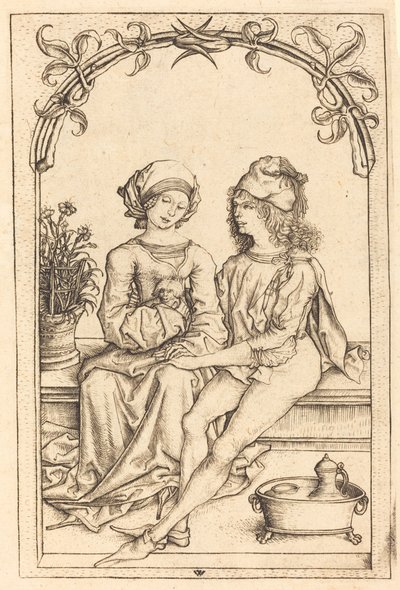 Los Amantes de Wenzel von Olmutz after Master of the Housebook