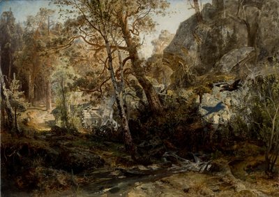 Paisaje forestal finlandés de Werner Holmberg