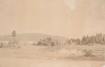 Bahía de Näsijärvi de Werner Holmberg