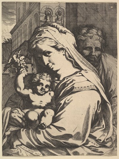 Sagrada Familia, 1612 de Werner Jacobsz. van den Valckert
