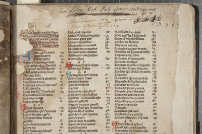 Fol 2 recto, Fasciculus Temporum de Werner Rolevinck
