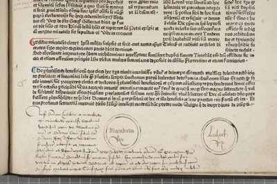 Fol 54 recto, (detalle), Fasciculus Temporum de Werner Rolevinck