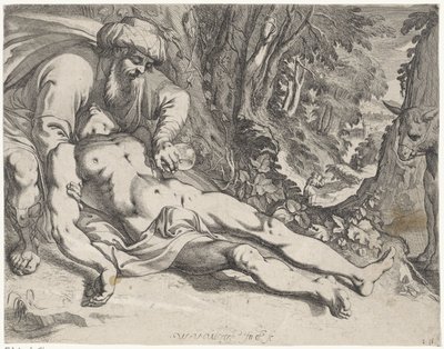el buen samaritano de Werner van den Valckert