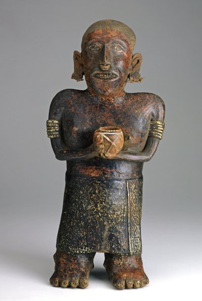 Figura femenina de pie, c.200 a.C.-300 d.C. de West Mexican