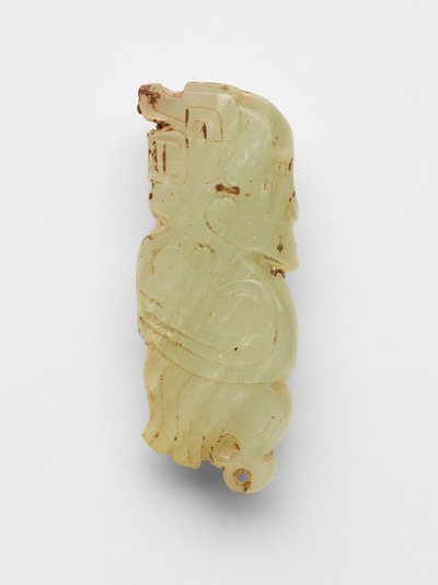 Accesorio en forma de criatura sobrenatural, c.1050-771 a.C. de Western Zhou Dynasty Chinese School