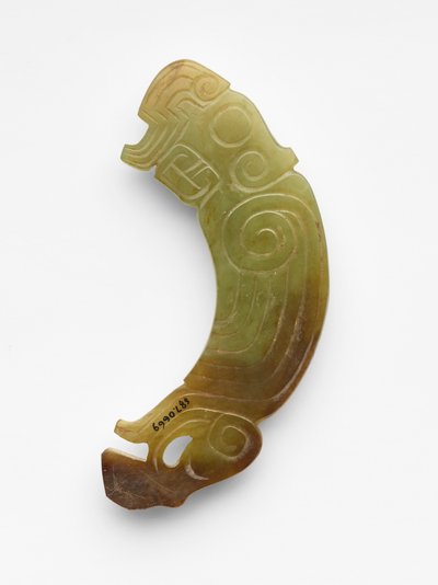 Colgante (pei) en forma de pájaro, c.1000-900 a.C. de Western Zhou Dynasty Chinese School