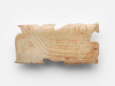 Colgante en forma de pájaro, c.1050-c.950 a.C. de Western Zhou Dynasty Chinese School