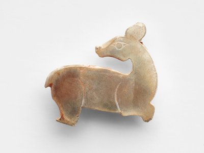 Colgante en forma de ciervo, c.1050-c.850 a.C. de Western Zhou Dynasty Chinese School