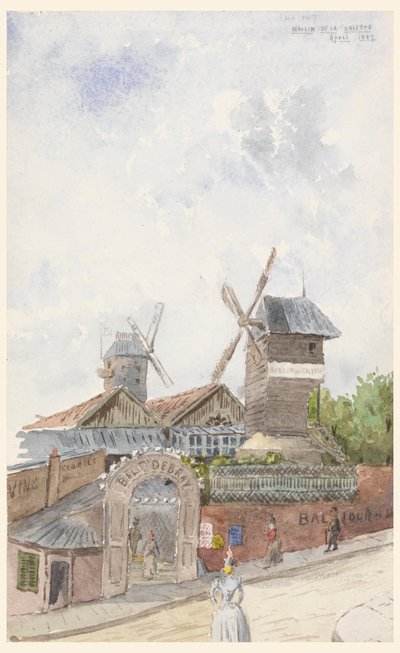 Moulin de la Galette, París de Whitney Warren Jr.