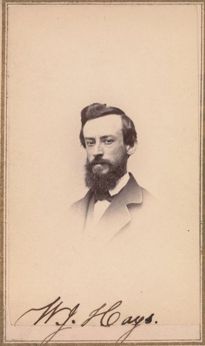 William Jacob Hays, Sr., 1860s de Whitney and Paradise