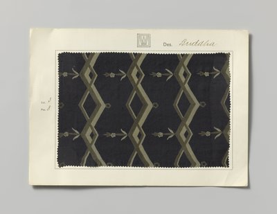 Acero con lateral impreso, diseño Buda de Wiener Werkstätte