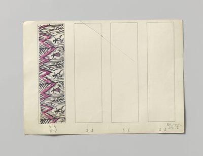 Acero con lateral impreso, diseño Tanzpaar de Wiener Werkstätte