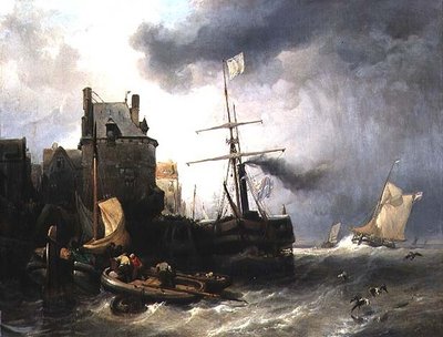 La tormenta en Dunkerque de Wijnand Joseph Nuyen