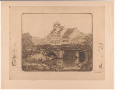 Puente y edificio de oficinas en Batavia
Sobre el Kali Besar en Batavia (título original) de Wijnand Otto Jan Nieuwenkamp (signed by artist)