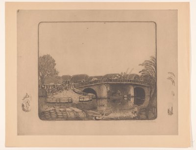 Puente en Batavia
Sobre el Kali Besar en Batavia (título original) de Wijnand Otto Jan Nieuwenkamp (signed by artist)