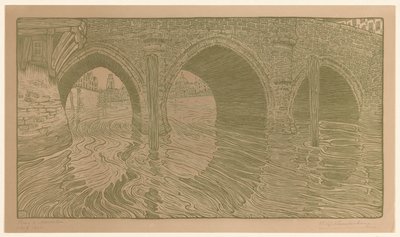 Puente de Malinas (título original) de Wijnand Otto Jan Nieuwenkamp (signed by artist)