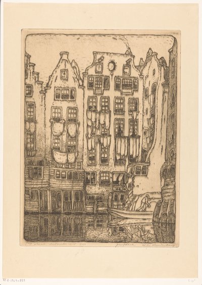 Casas del canal en Sint-Olofssteeg en Ámsterdam
Amsterdam (título original) de Wijnand Otto Jan Nieuwenkamp (signed by artist)