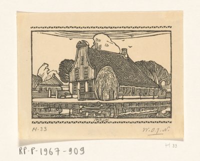 Casa con frontón de madera en un canal en Edam
Casa en Edam (título original) de Wijnand Otto Jan Nieuwenkamp (signed by artist)
