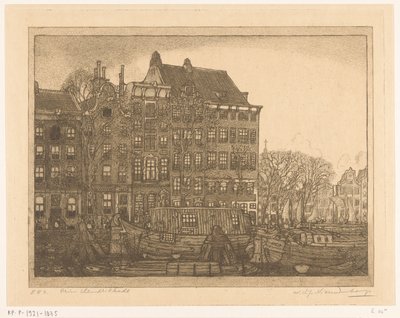 Casas en la Prins Hendrikkade de Ámsterdam
Prins Hendrikkade (título original) de Wijnand Otto Jan Nieuwenkamp (signed by artist)
