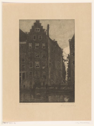 Casas en el Damrak de Ámsterdam
En el Damrak (título original) de Wijnand Otto Jan Nieuwenkamp (signed by artist)