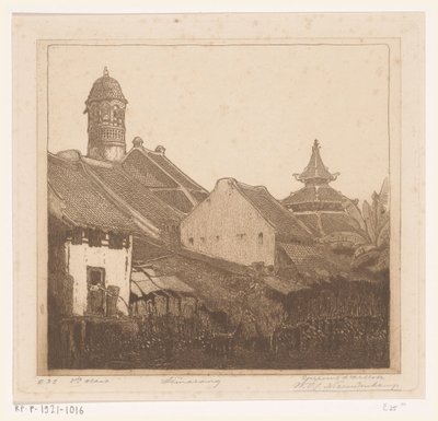 Casas junto al agua en Semarang
En Semarang (título original) de Wijnand Otto Jan Nieuwenkamp (signed by artist)