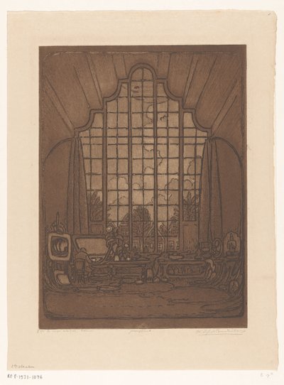 Interior del estudio de Wijnand Otto Jan Nieuwenkamp en Het Marken en Edam
En mi estudio, Edam (título original) de Wijnand Otto Jan Nieuwenkamp (signed by artist)