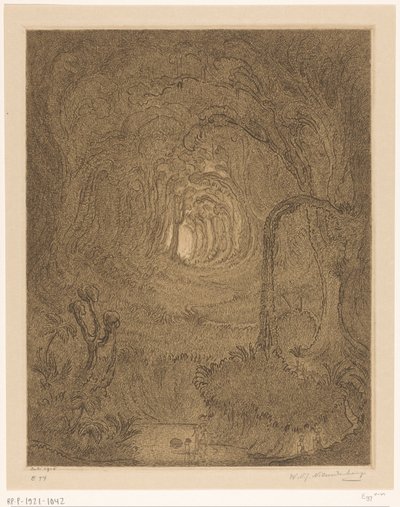 Selva en Java
En la selva (título original) de Wijnand Otto Jan Nieuwenkamp (signed by artist)