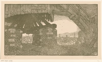 Parte inferior de un molino de maíz en Brujas
Mill in Bruges (título original) de Wijnand Otto Jan Nieuwenkamp (signed by artist)