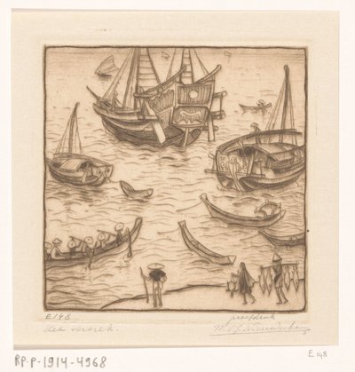 Barcos en una bahía de la costa oriental de Lombok
La salida, Lombok (título original) de Wijnand Otto Jan Nieuwenkamp (signed by artist)