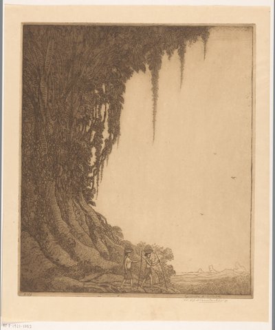 Dos mujeres con un cuenco de fruta en la cabeza en Bali
La portadora de la fruta (título original) de Wijnand Otto Jan Nieuwenkamp (signed by artist)