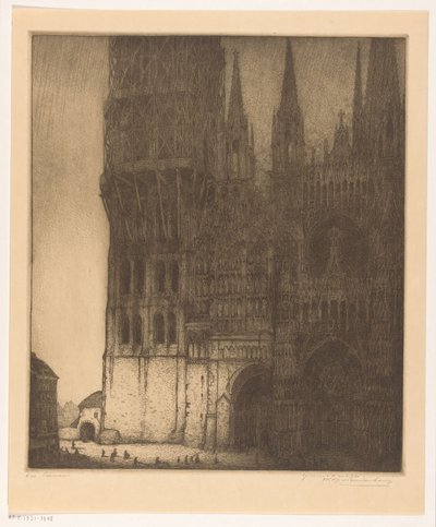 Fachada de la Catedral de Nuestra Señora de Rouen
Rouen (título original) de Wijnand Otto Jan Nieuwenkamp (signed by artist)