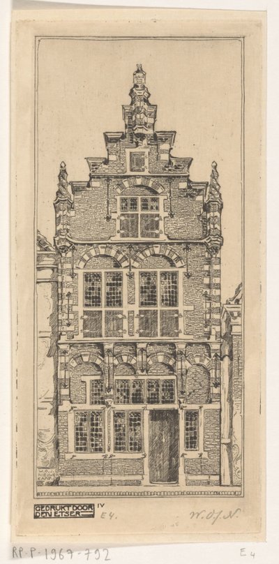 Fachada del Museo de Edam
Fachada del Museo de Edam (título original) de Wijnand Otto Jan Nieuwenkamp (signed by artist)