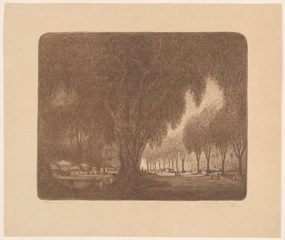Weltevreden (título original del objeto) de Wijnand Otto Jan Nieuwenkamp (signed by artist)