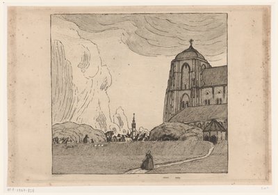 Vista de Veere (título original) de Wijnand Otto Jan Nieuwenkamp