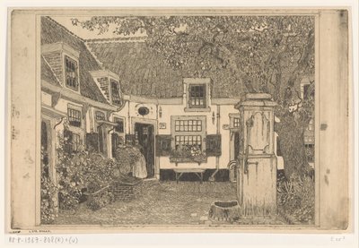 Hofje van Loo en Haarlem
El patio tranquilo (título original) de Wijnand Otto Jan Nieuwenkamp