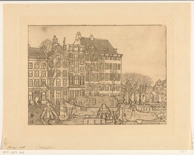 Casas en la Prins Hendrikkade de Ámsterdam
Prins Hendrikkade (título original) de Wijnand Otto Jan Nieuwenkamp