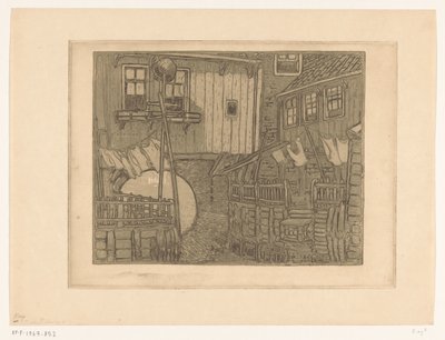 Casas en el puerto de Enkhuizen
Buurtje in Enkhuizen (título original) de Wijnand Otto Jan Nieuwenkamp
