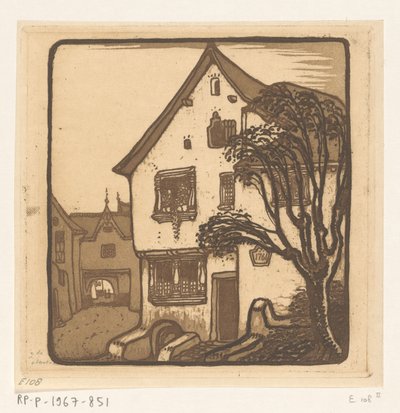 Calle de una ciudad del Mosela
En el Mosela (título original) de Wijnand Otto Jan Nieuwenkamp
