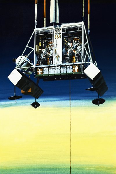 Hombres y máquinas: Vuelo a los confines del espacio de Wilf (20th century) Hardy
