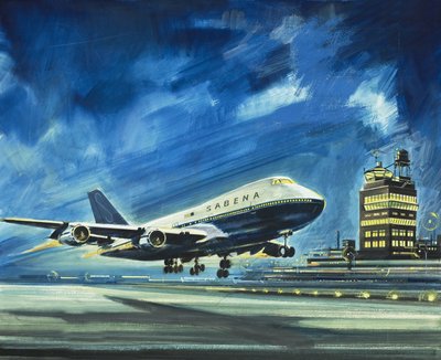 Sabena. Aviones de pasajeros de Wilf (20th century) Hardy