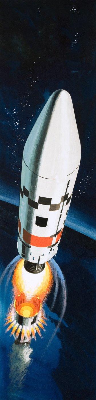 Cohete espacial de Wilf (20th century) Hardy