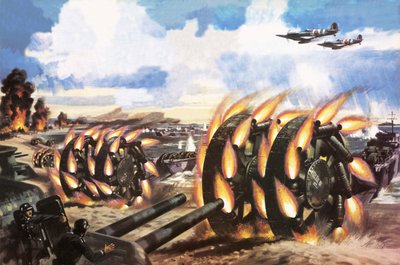 El poderoso Panjandrum, el arma que no funcionó de Wilf (20th century) Hardy