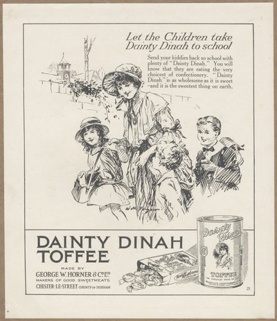 Dainty Dinah Toffee, c. 1920 de Wilfred Fryer