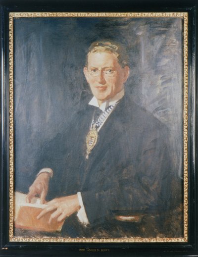 Sir Angus Newton Scott, 1932 de Wilfred Gabriel de Glehn
