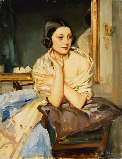 Estudio para el modelo en "Juventud de Wilfred Gabriel de Glehn
