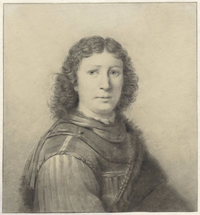 Retrato de un joven con collar y cadena de Wilhelm Adrian Netscher