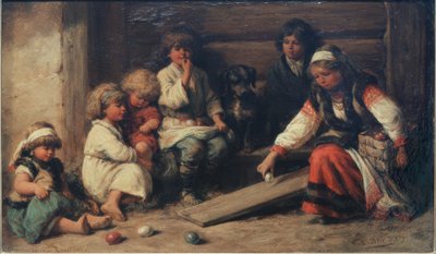 Juego de huevos de Pascua en Rusia de Wilhelm Amandus Beer