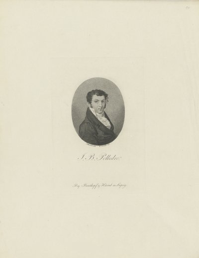 Retrato del violinista y compositor Giovanni Battista Polledro 1781-1853, c. 1810 de Wilhelm Arndt